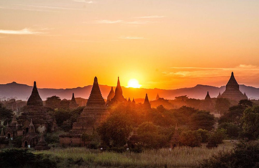 Bagan sunset