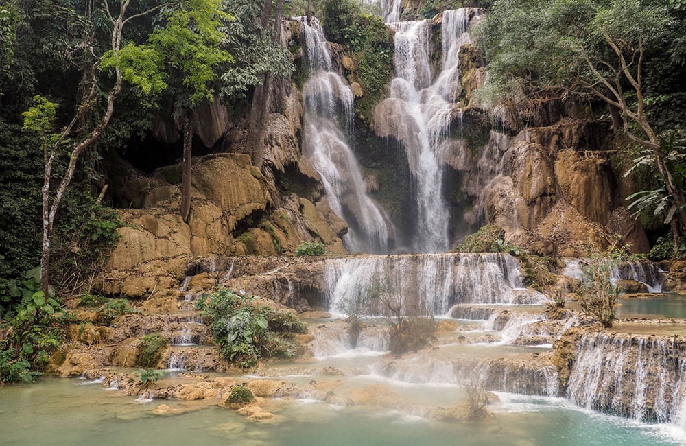 Kuang-Si-Waterfall