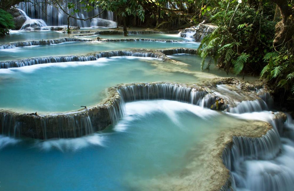 Kuang-Si-Waterfall