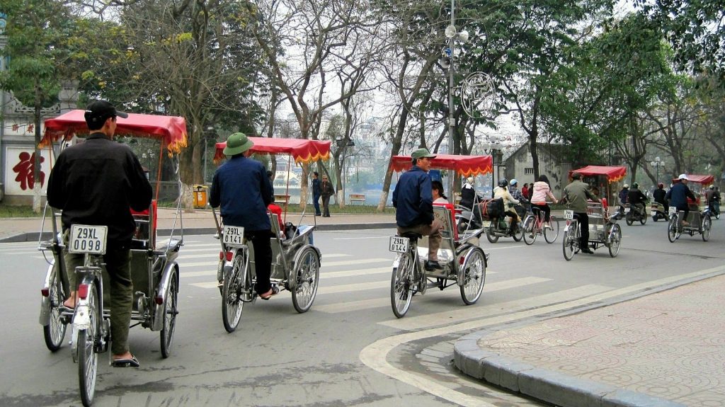 Cyclo in Hanoi