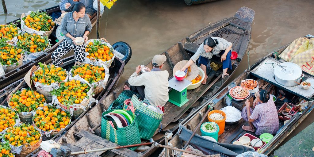 cai rang floating market