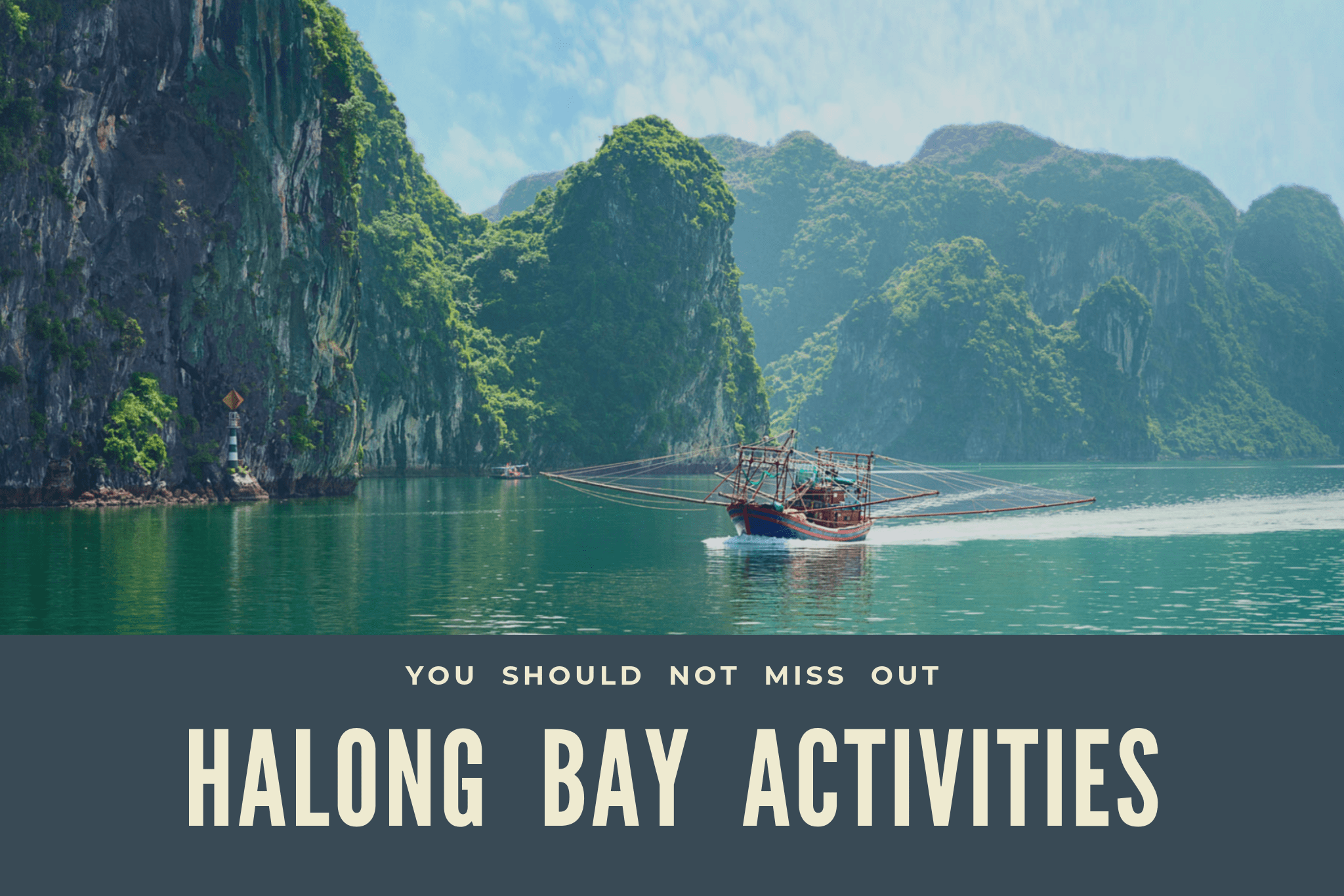 halong bay activities