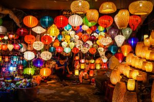 Experience in Nguyen Hoang night market